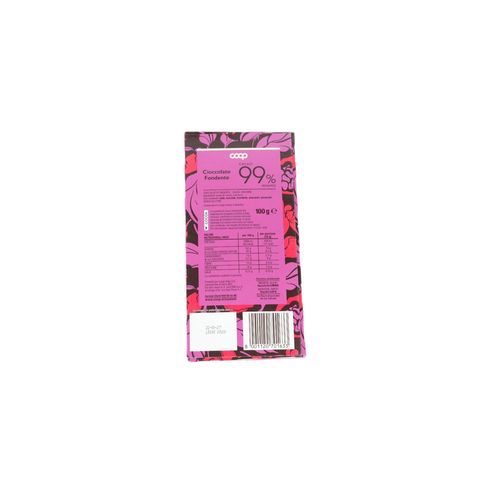 Coop 99% Dark Chocolate Bar 100g