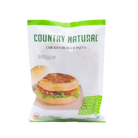 Country Natural Chicken Burger Patty (6 Pieces) 300g