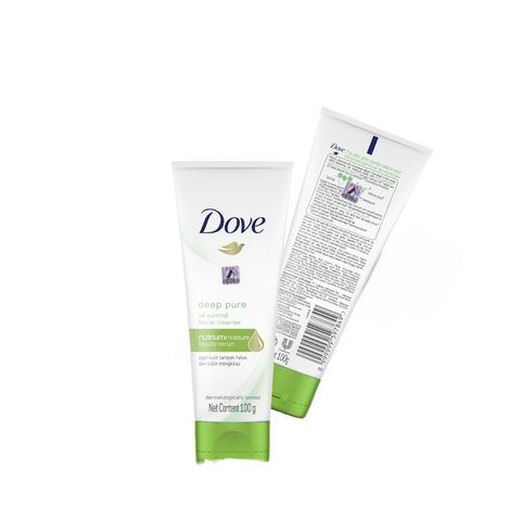 Dove Deep Pure Oil Control Facial Cleanser 100g