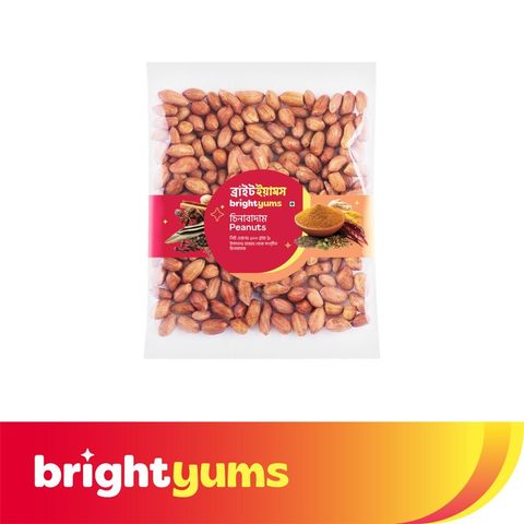 brightyums Peanuts Raw 100g