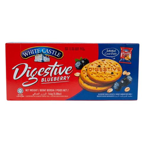 White Castle Digestive Blueberry Biscuits 144g