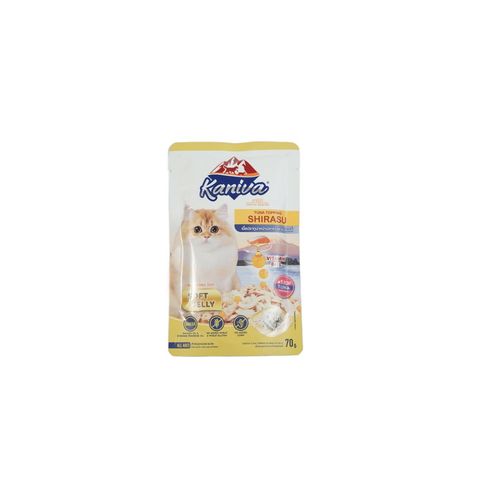 Kaniva Tuna Topping Shirasu Cat Pouch 70g