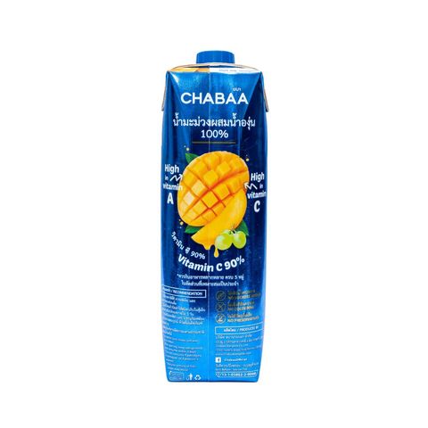 Chabaa Mango & Grape Juice 1L