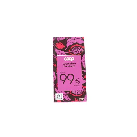 Coop 99% Dark Chocolate Bar 100g