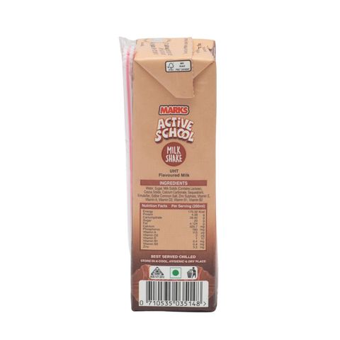 Marks Active School Belgian Chocolate Flavour 200ml