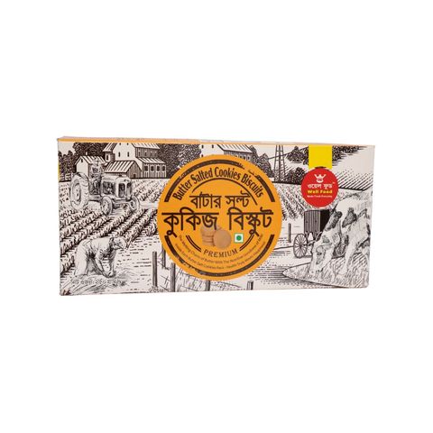 Well Food Butter Salt Cookies Premium 250g