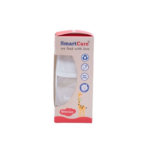 Smart Care Baby Feeding Bottle Pp 2 Oz Assorted 1 Piece