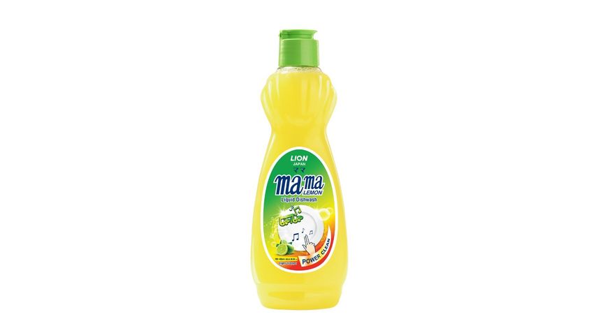 Lion Mama Lemon Liquid Dishwash Bottle 400ml