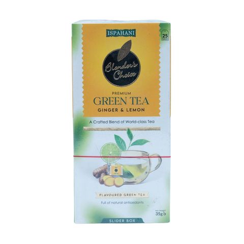 Ispahani Blender's Choice Premiumgreen Tea Ginger & Lemon 35g