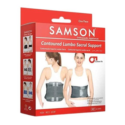 Samson Contoured Lumbo Sacral Support LS 0402 M 1 Piece