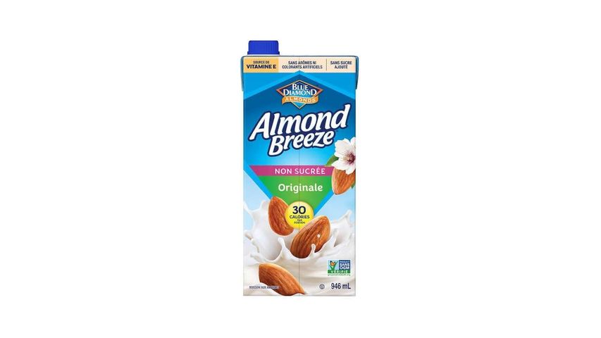 Blue Diamond Almond Breeze Original Unsweetened Dairy Free Milk 946ml