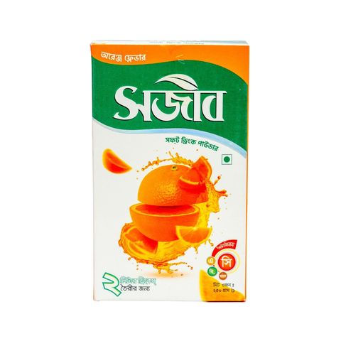 Sajeeb Orange Soft Drink Powder 250g