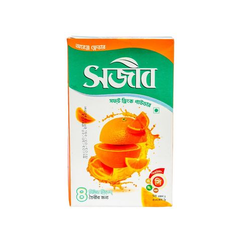 Sajeeb Soft Drink Powder Orange 500g