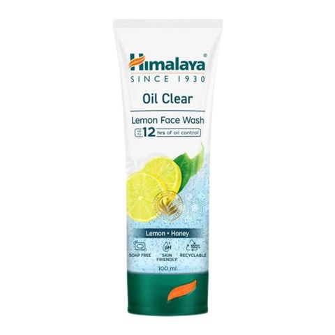 (Buy 1 & Get 1 Free) Himalaya Oil Clear Lemon Face Wash 100ml