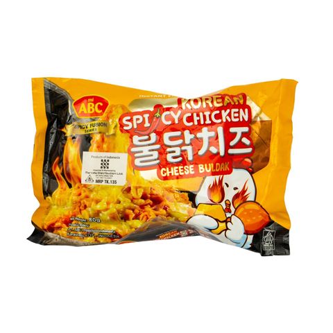 Mi ABC Instant Noodles Korean Spicy Chicken Cheese Buldak 80g