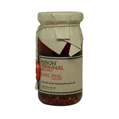 Fusion Terminal Laal Jhal Chili And Garlic Infused Mustard Oil 160g