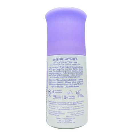 Yardley Roll On Eng Lav 50ml