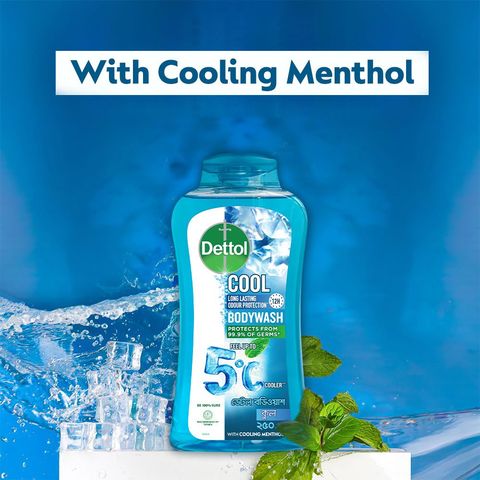 Dettol Cool Long Lasting Odour Protection Bodywash 250ml