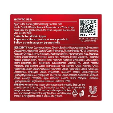 Pond's Youthful Miracle Day Cream 50g