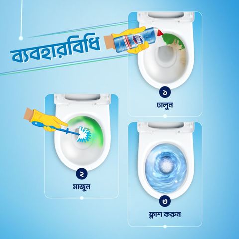 Domex Toilet Cleaning Liquid Ocean Fresh 750ml