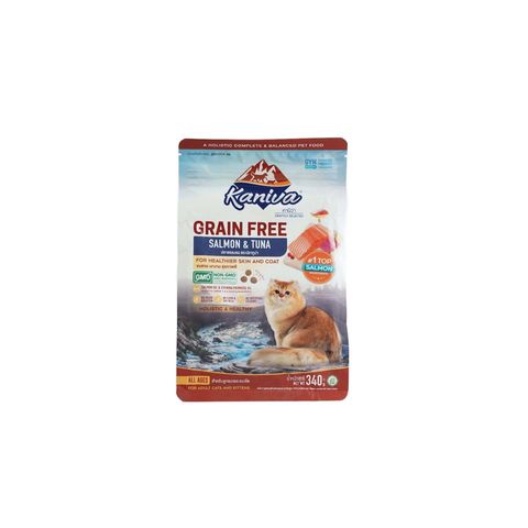 Kaniva Grain Free Salmon & Tuna Cat Dry Food 1.2kg