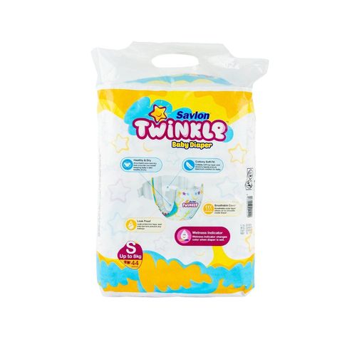 Savlon Twinkle Baby Belt Diaper Up to S 8kg 44 Pieces