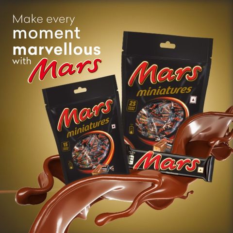 Mars Soft Nougat & Caramel Filled Chocolate Bar 51g