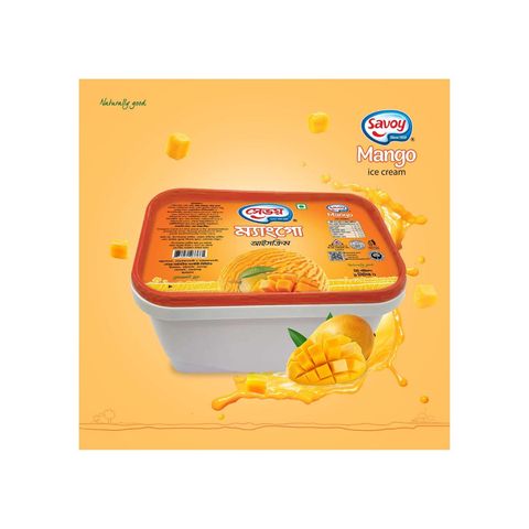 Savoy Mango  Ice Cream 1L
