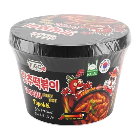 Miga Toochi Fiery Hot Topokki 135g