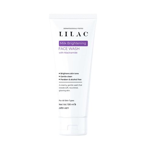 Lilac Milk Brightening Face Wash 100ml