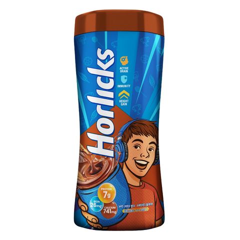 Horlicks Chocolate Flavour Jar 500g (Powder Drink)