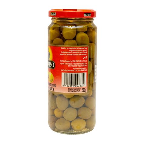 Figaro Green Olives Plain 340g