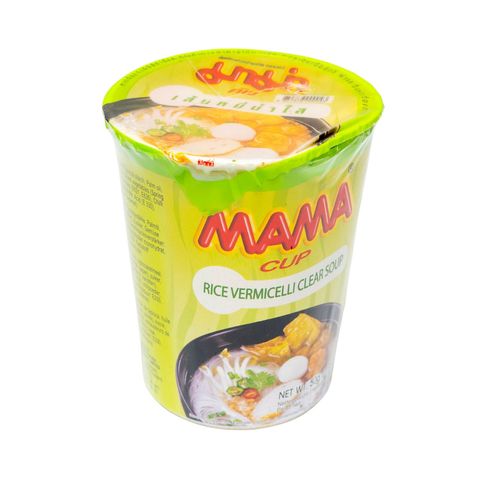 Mama Instant Rice Vermicelli Clear Soup Flavor Cup 50g