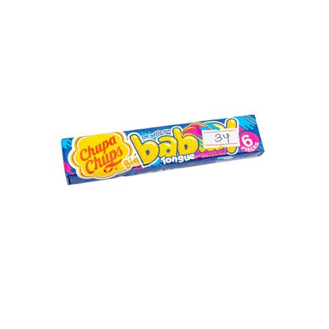 Chupa Chups Big Babol Tongue painter Flavour Gum 27.6g