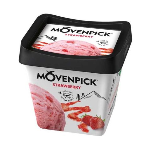 Movenpick Strawberry Ice Cream 500ml