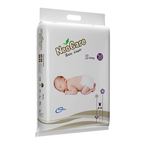 Neocare Baby Diaper S (3-6kg) 50 Pieces