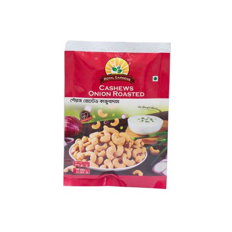 Royal Gardens Onion Roasted Cashews 50g