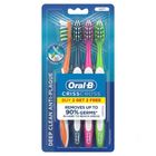 Oral-B Toothbrush CrissCross Deep Clean Anti-Plaque Soft 4 Pieces