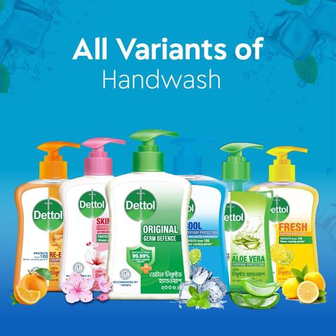 Dettol Handwash Cool Pump 200ml