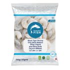 Fresh Sea Fish Black Tiger Shrimp Only Meat Medium 250g ±10g