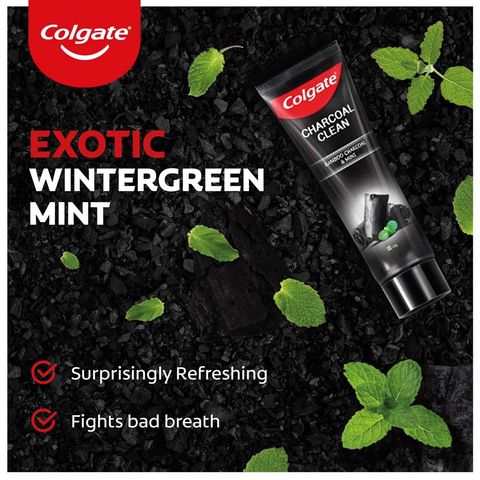 Colgate Charcoal Clean Toothpaste 120g