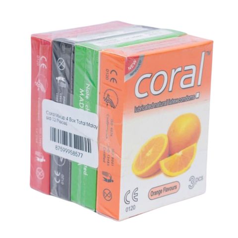 Coral Mixup 4 Box Total Malaysia 12 Pieces