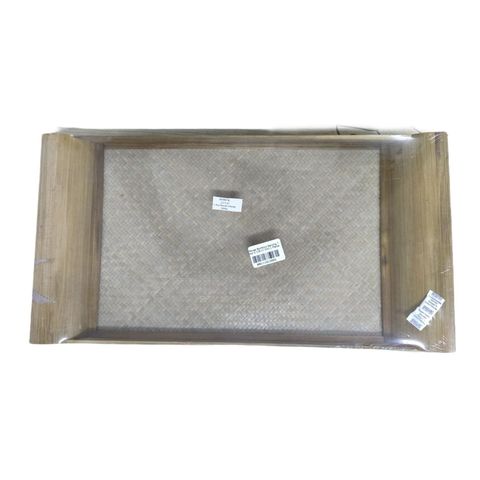 Pisces Bamboo Serving Tray Large Assorted 1 Piece