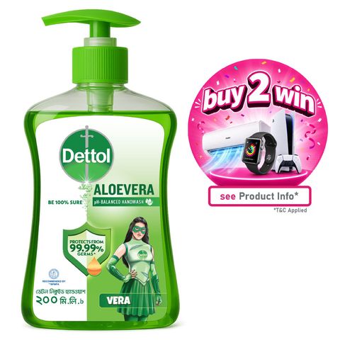 Dettol Handwash AloeVera Pump 200ml