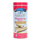 White Castle Luxury Wafer Rolls Strawberry Flavor 100g