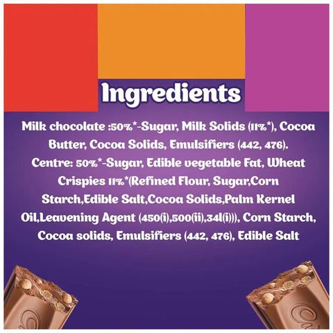 Cadbury Dairy Milk Crispello Chocolate Bar 35g