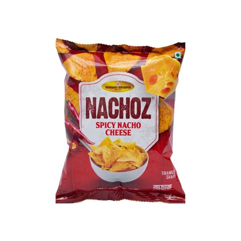 Bombay Sweets Nachoz Spicy Cheese Chips 28g