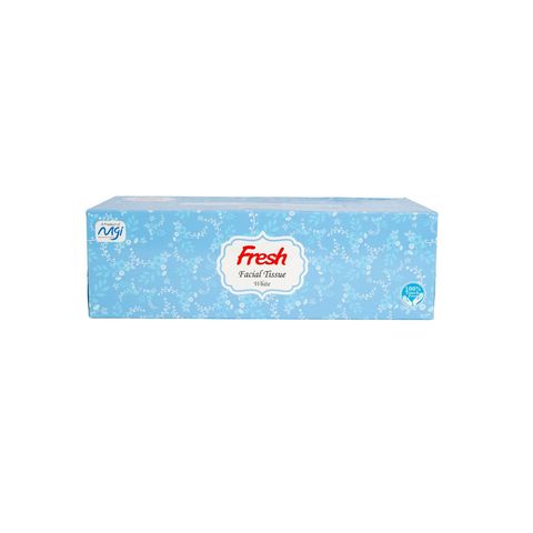 Fresh Facial Tissue White (Assorted) 2 Ply x 100 Sheets 