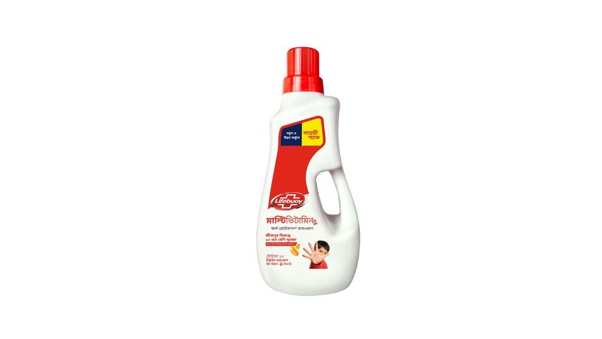 Lifebuoy Handwash Multivitamin Soap Total Bottle 1L