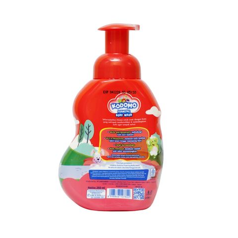 Kodomo Baby Foaming Body Wash Strawbery Indonesia 250ml